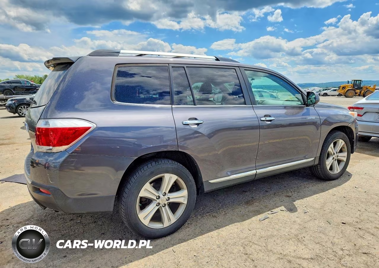 2012 Toyota Highlander Limited VIN:5TDDK3EH3CS141433 - 3