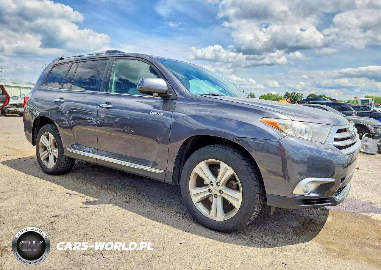 2012 Toyota Highlander Limited VIN:5TDDK3EH3CS141433 - 4