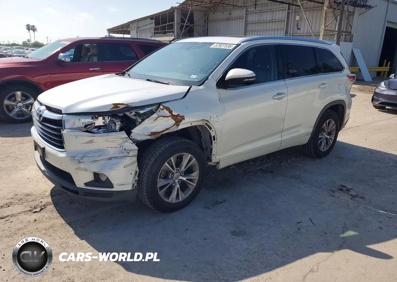 2014 Toyota Highlander Xle – zdjęcie 1 z 13