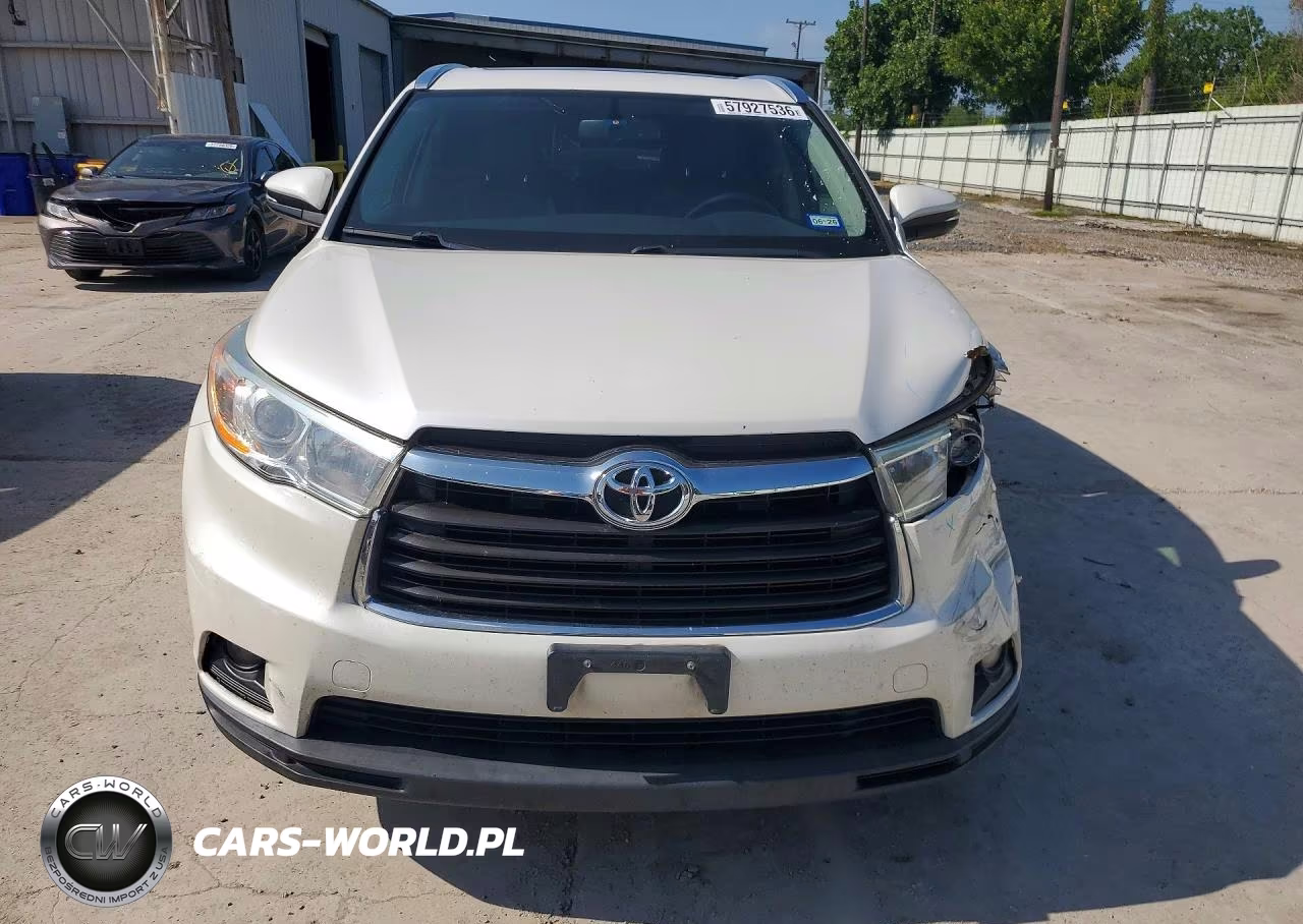 2014 Toyota Highlander Xle VIN:5TDKKRFH6ES030368 - 5