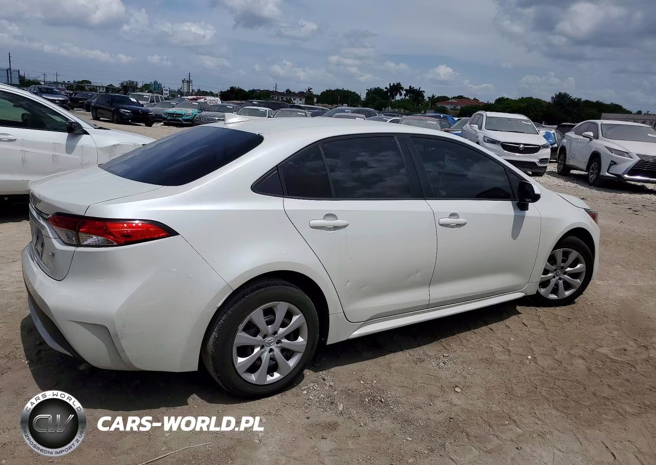 2020 Toyota Corolla Le VIN:JTDEPRAE7LJ049419 - 3