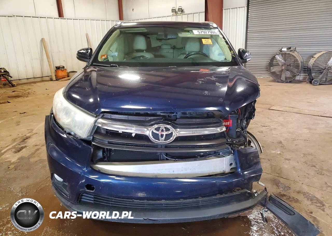 2015 Toyota Highlander Xle VIN:5TDKKRFH3FS072529 - 5