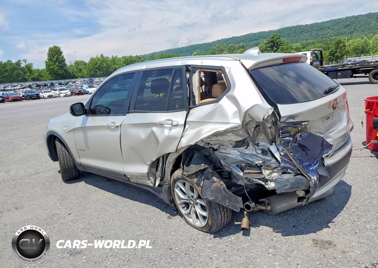 2013 BMW X3 VIN:5UXWX9C50D0A32634 - 2
