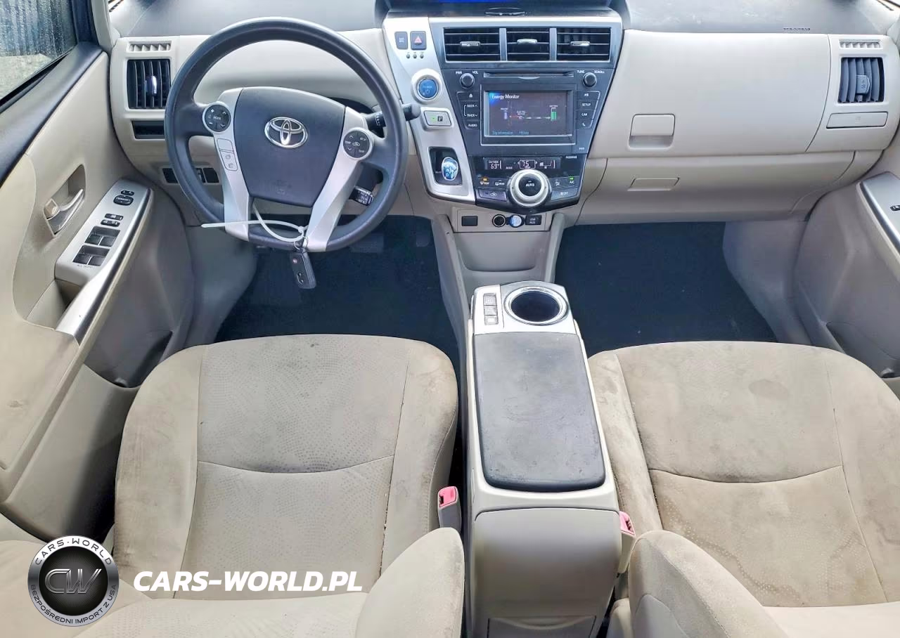 2012 Toyota Prius V VIN:JTDZN3EU9C3025648 - 8