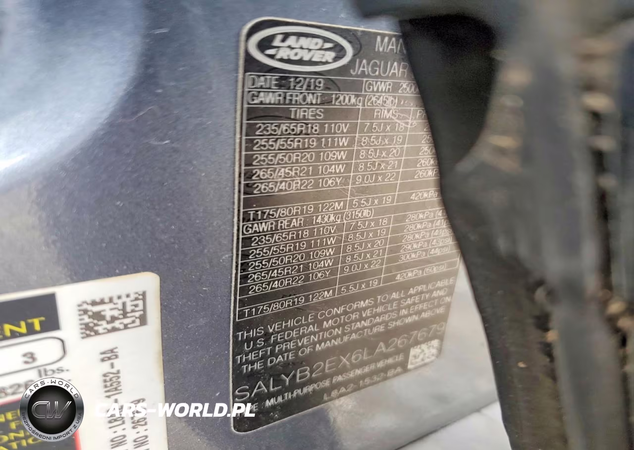 2020 Land Rover Range Rover Velar S VIN:SALYB2EX6LA267679 - 13