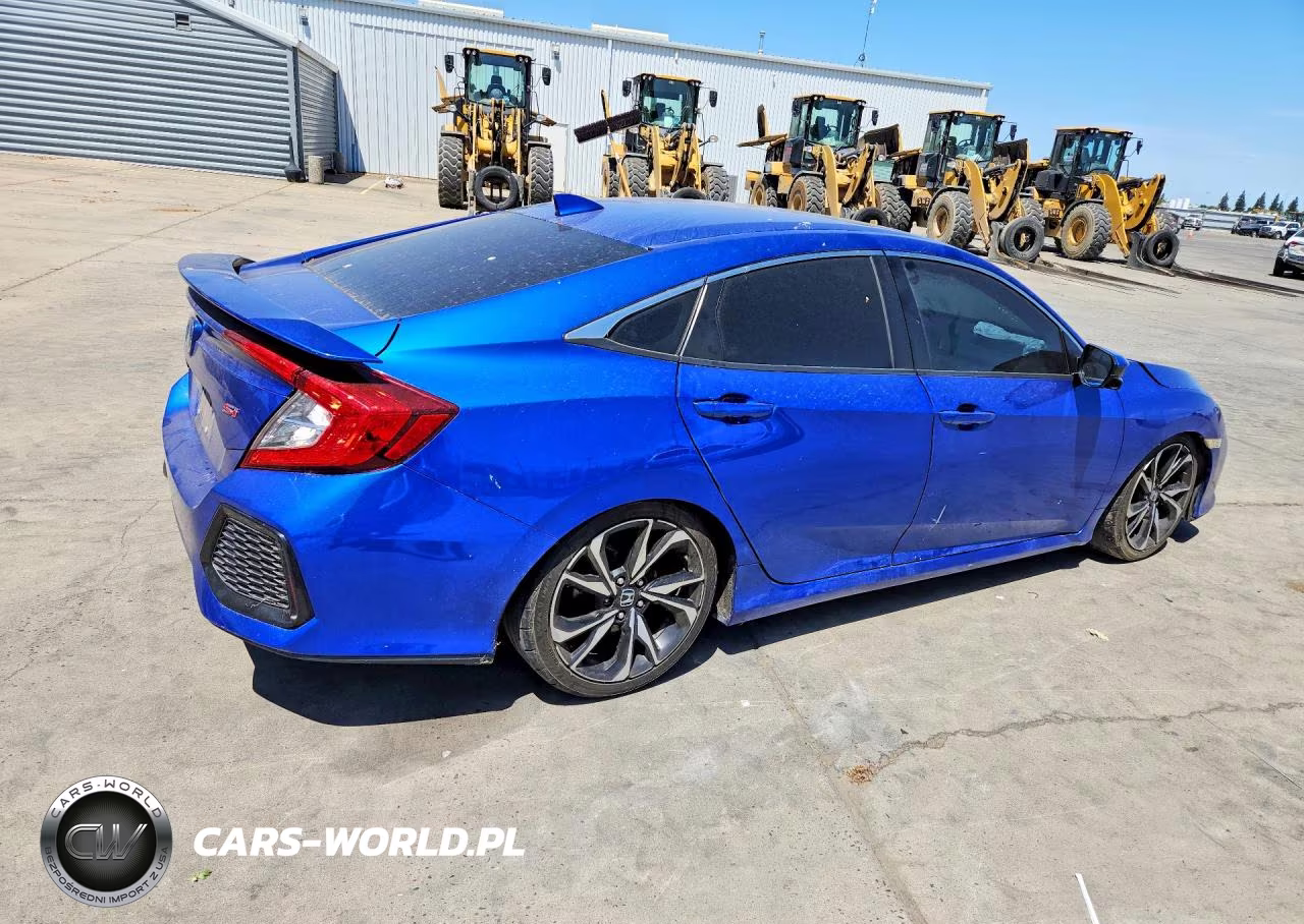 2018 Honda Civic Si VIN:2HGFC1E5XJH702224 - 3