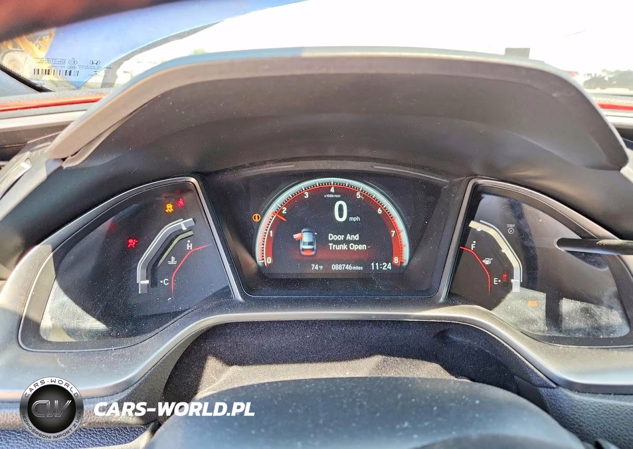 2018 Honda Civic Si VIN:2HGFC1E5XJH702224 - 9