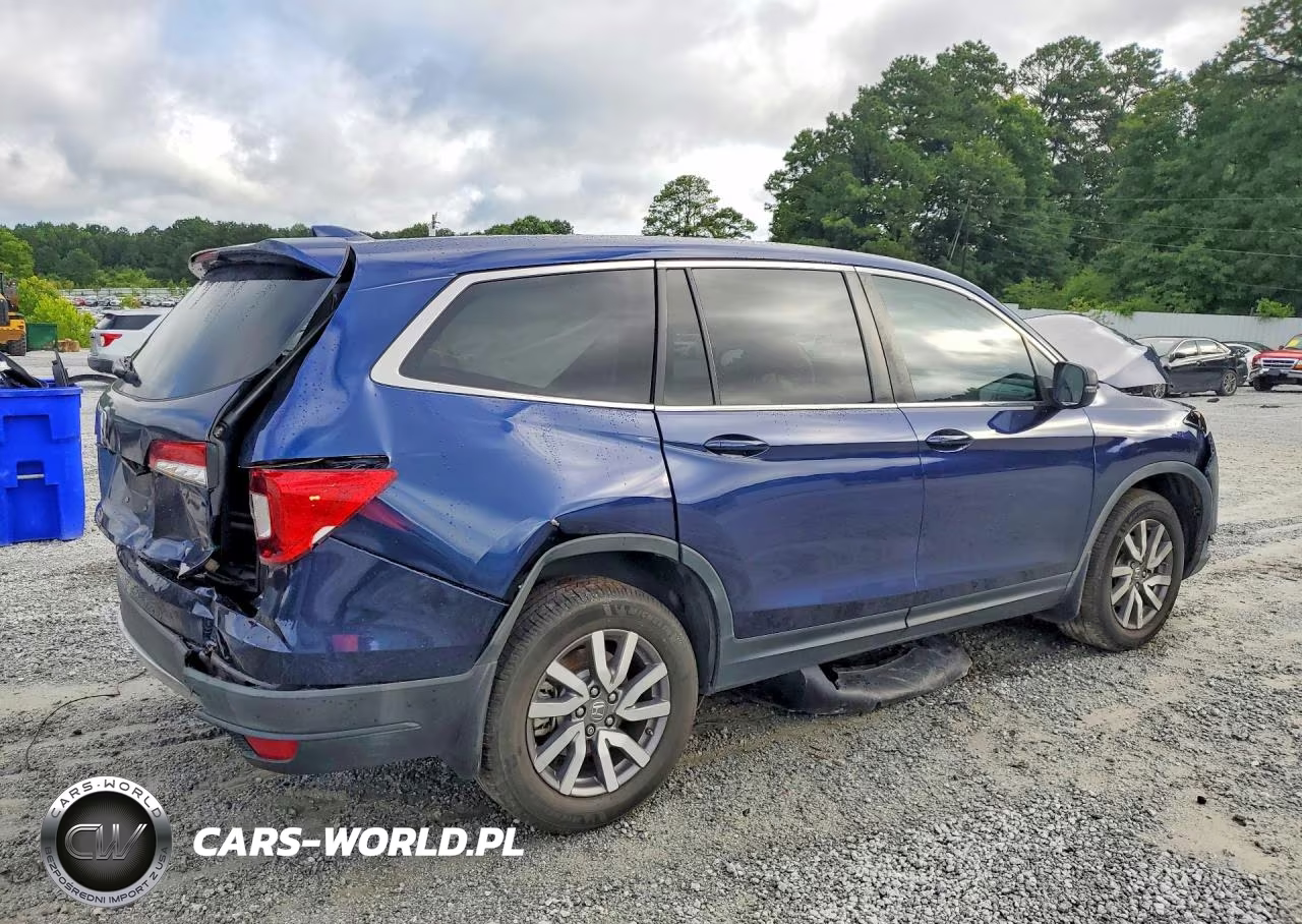 2019 Honda Pilot Ex VIN:5FNYF5H35KB026790 - 3