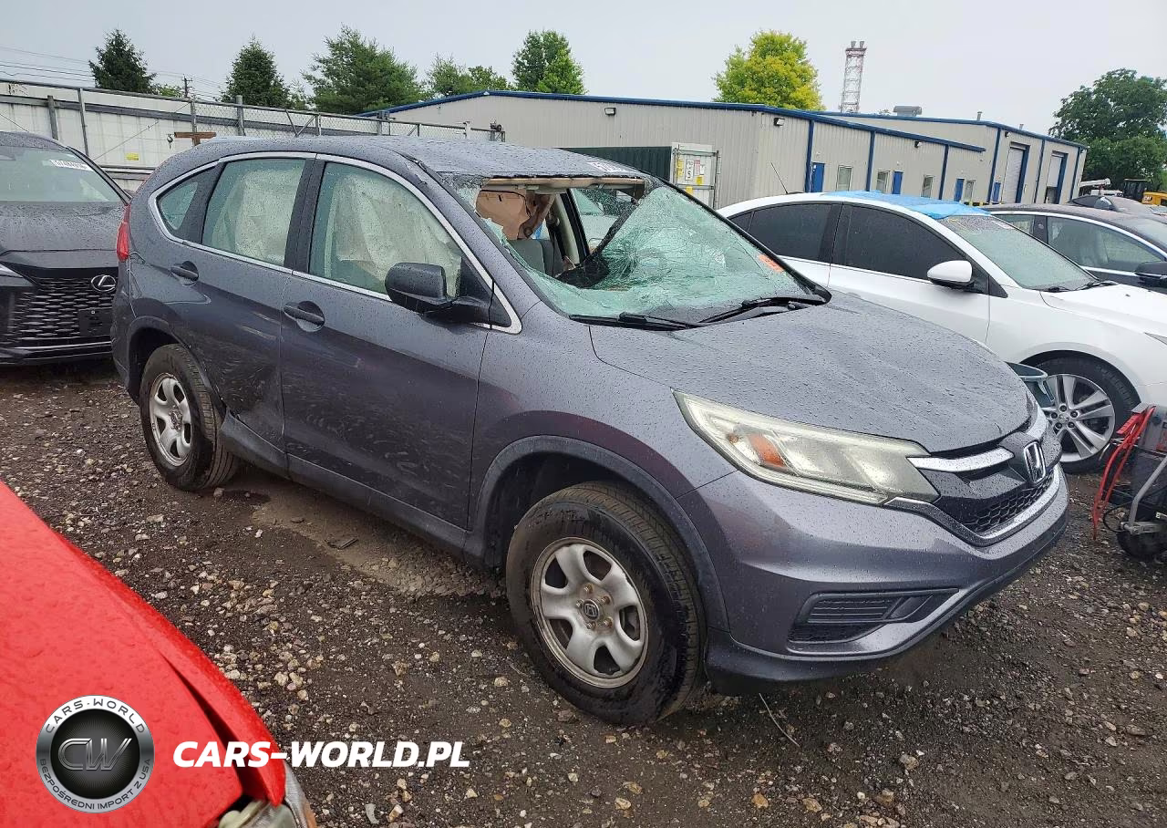 2016 Honda Cr-V Lx VIN:5J6RM4H33GL130620 - 4