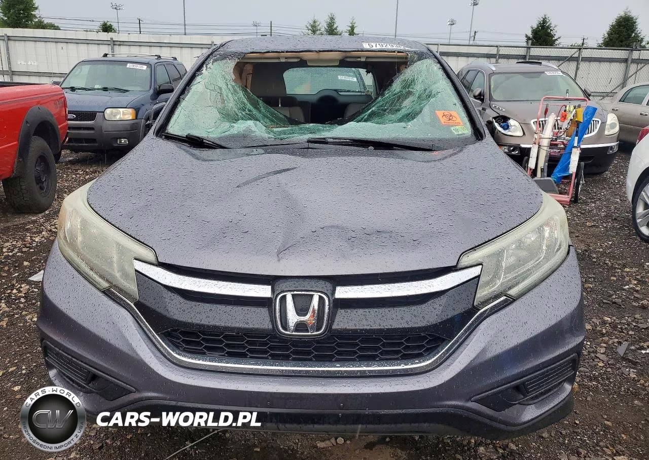 2016 Honda Cr-V Lx VIN:5J6RM4H33GL130620 - 5