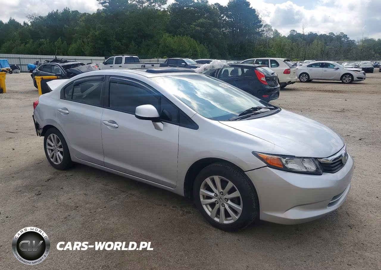 2012 Honda Civic Ex VIN:19XFB2F87CE339931 - 4