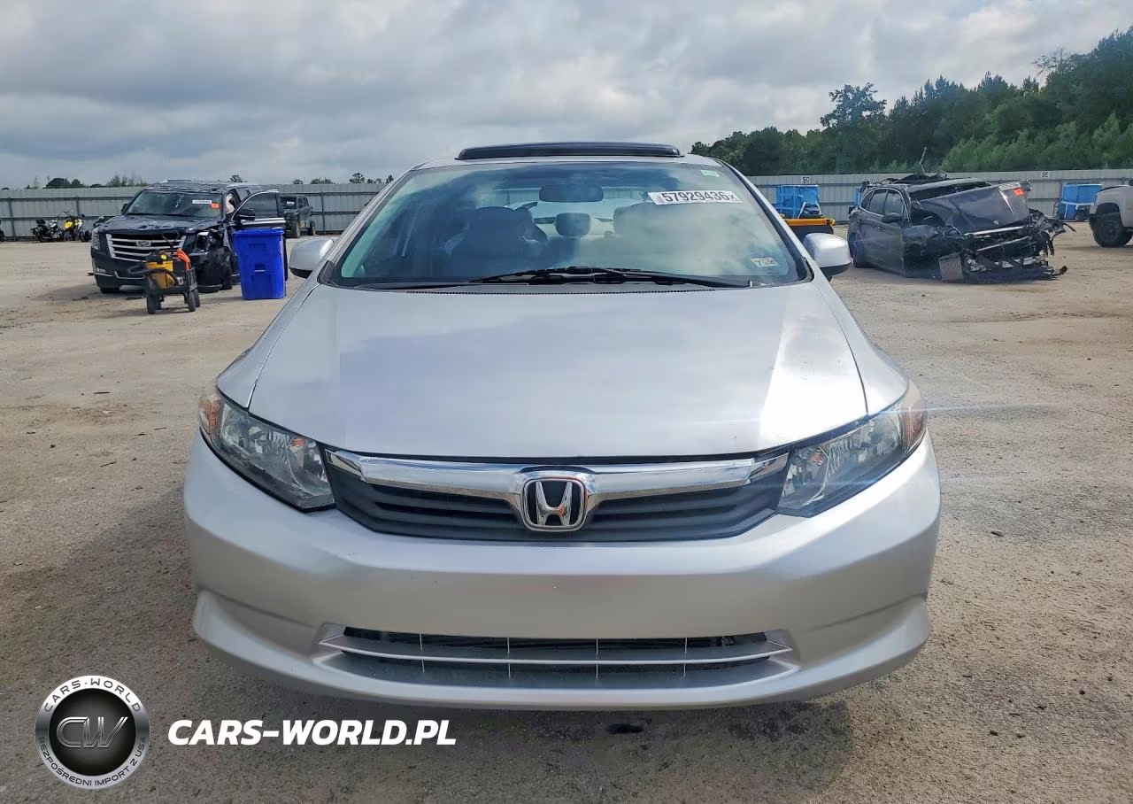 2012 Honda Civic Ex VIN:19XFB2F87CE339931 - 5