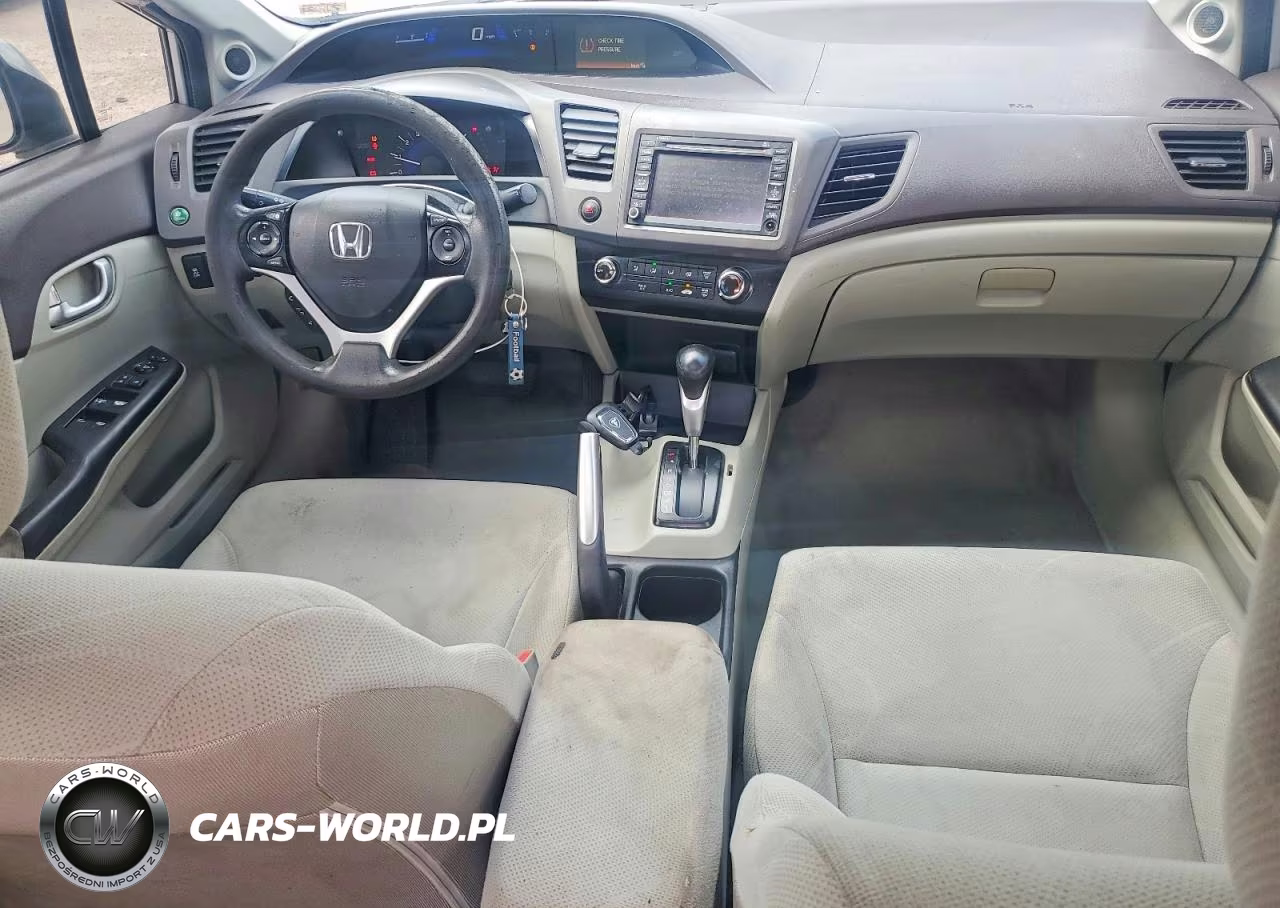 2012 Honda Civic Ex VIN:19XFB2F87CE339931 - 8