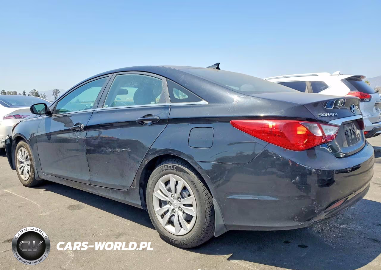 2013 Hyundai Sonata Gls VIN:5NPEB4AC5DH598692 - 2
