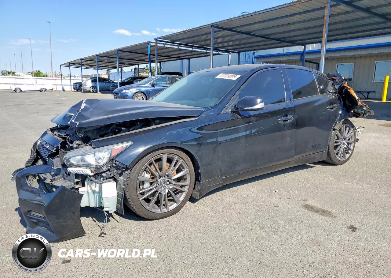 2016 Infiniti Q50 Red Sport 400