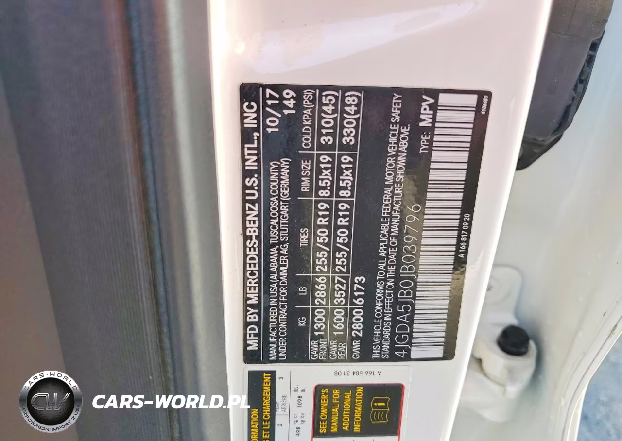 2018 Mercedes-Benz Gle 350 VIN:4JGDA5JB0JB039796 - 13