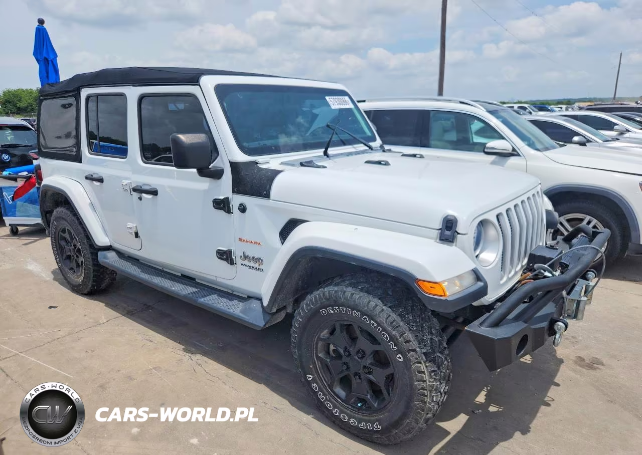 2020 JEEP WRANGLER UNLIMITED SAHARA 4X4 VIN:1C4HJXENXLW148851 - 4