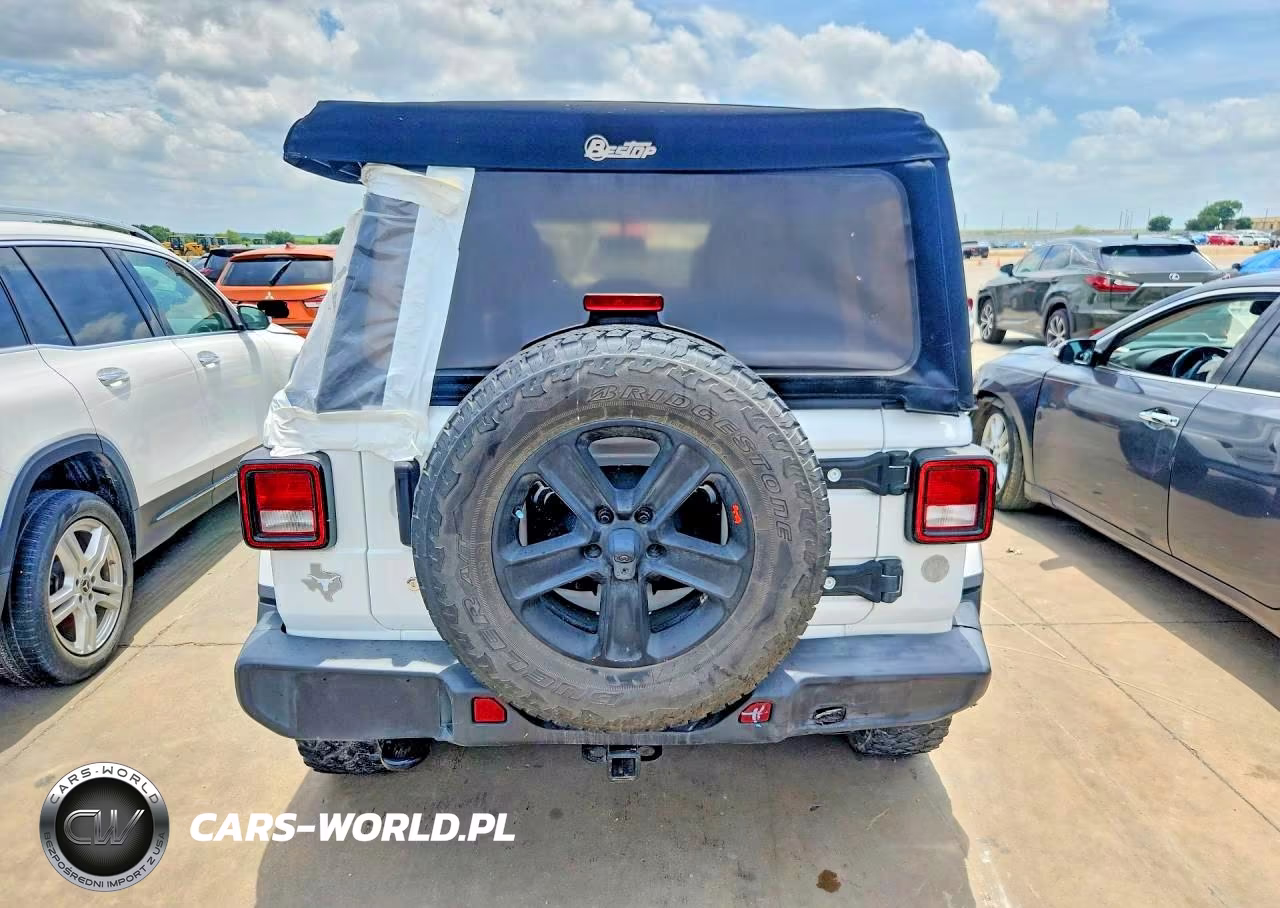 2020 JEEP WRANGLER UNLIMITED SAHARA 4X4 VIN:1C4HJXENXLW148851 - 6