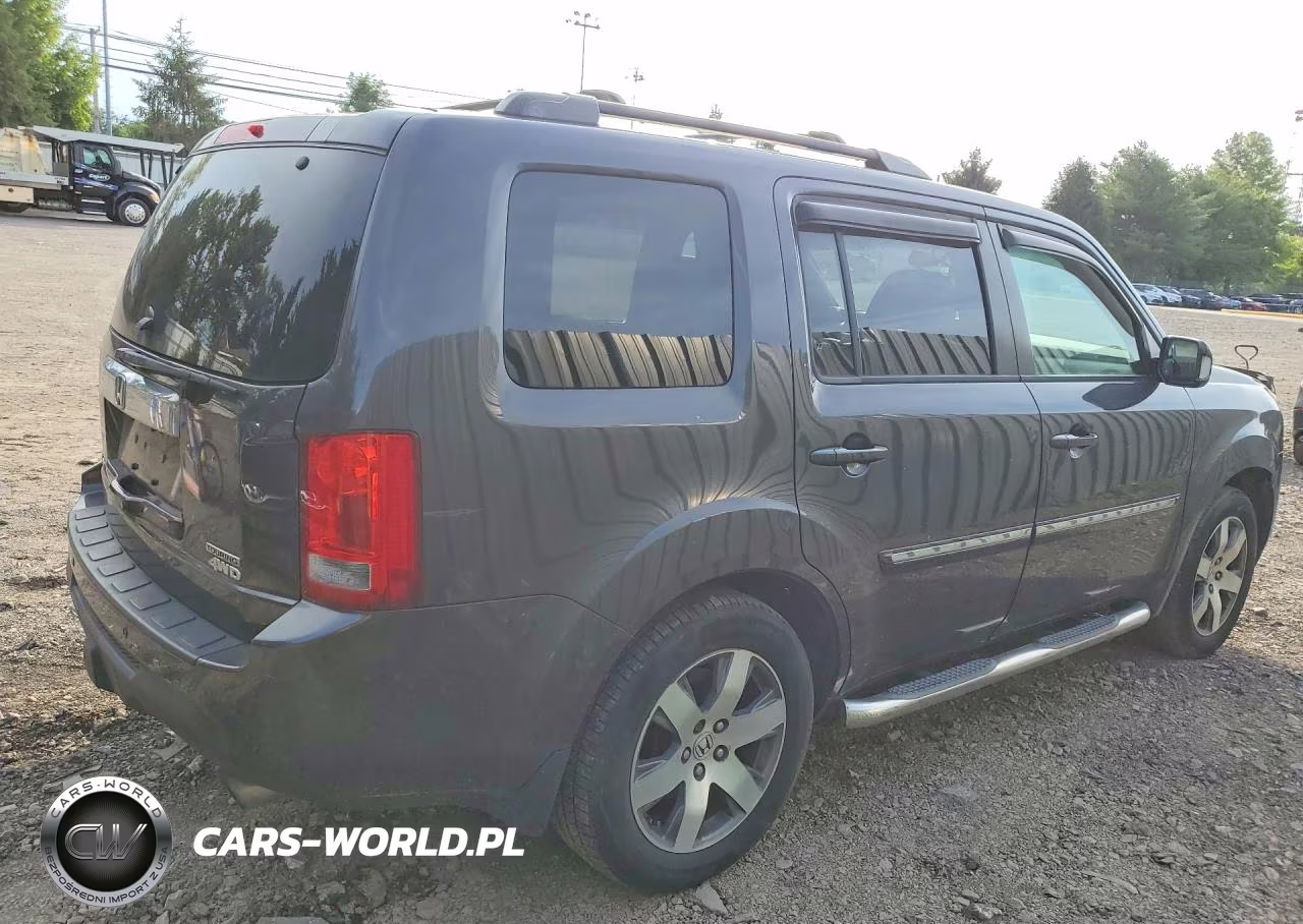 2014 Honda Pilot Touring VIN:5FNYF4H96EB008382 - 3