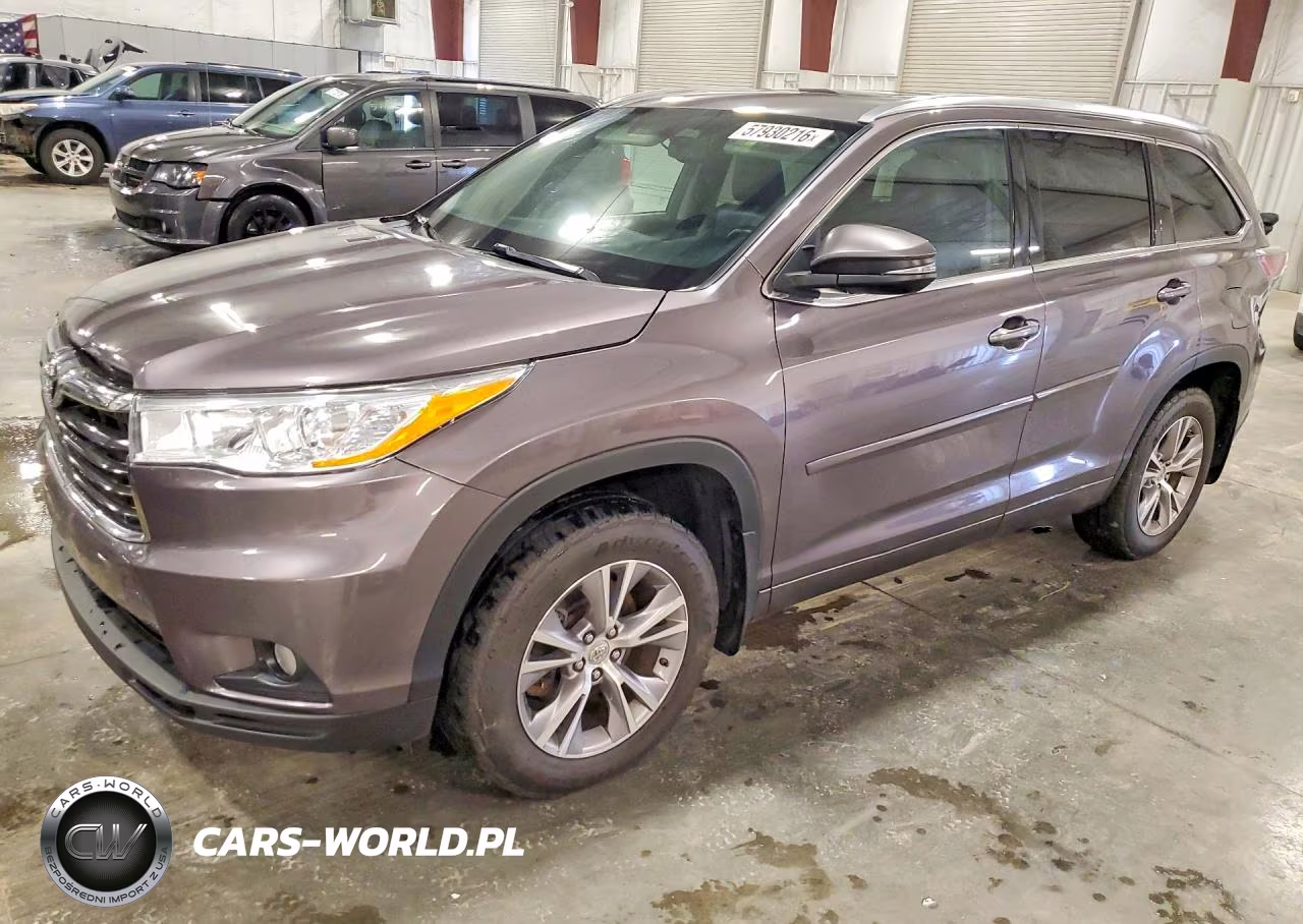 2014 Toyota Highlander Xle – zdjęcie 1 z 13