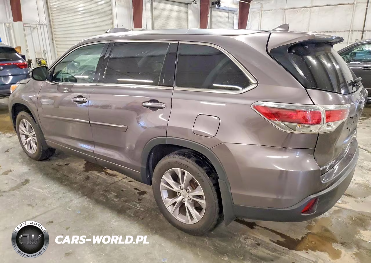 2014 Toyota Highlander Xle VIN:5TDJKRFH7ES065402 - 2