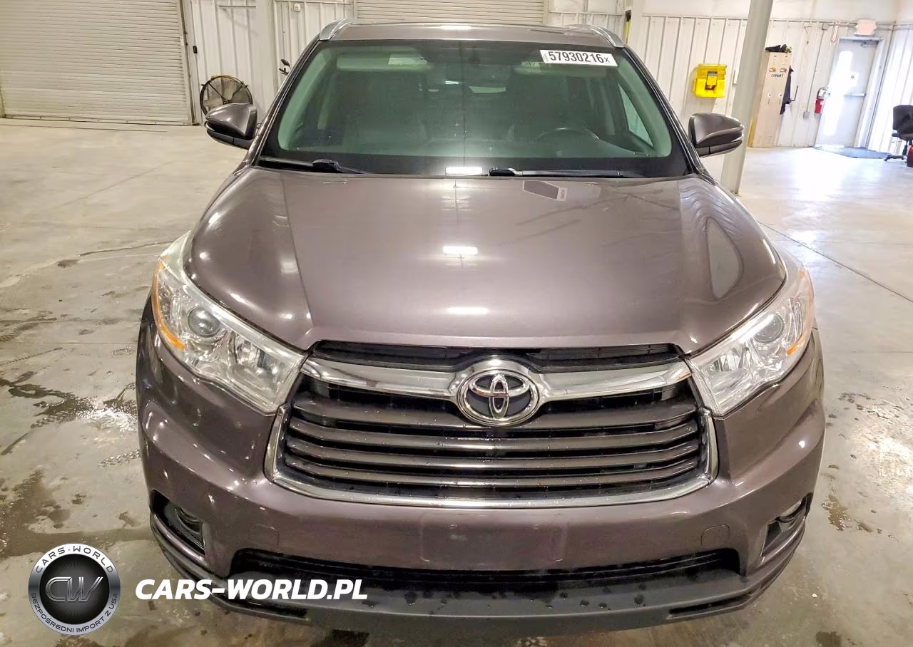 2014 Toyota Highlander Xle VIN:5TDJKRFH7ES065402 - 5