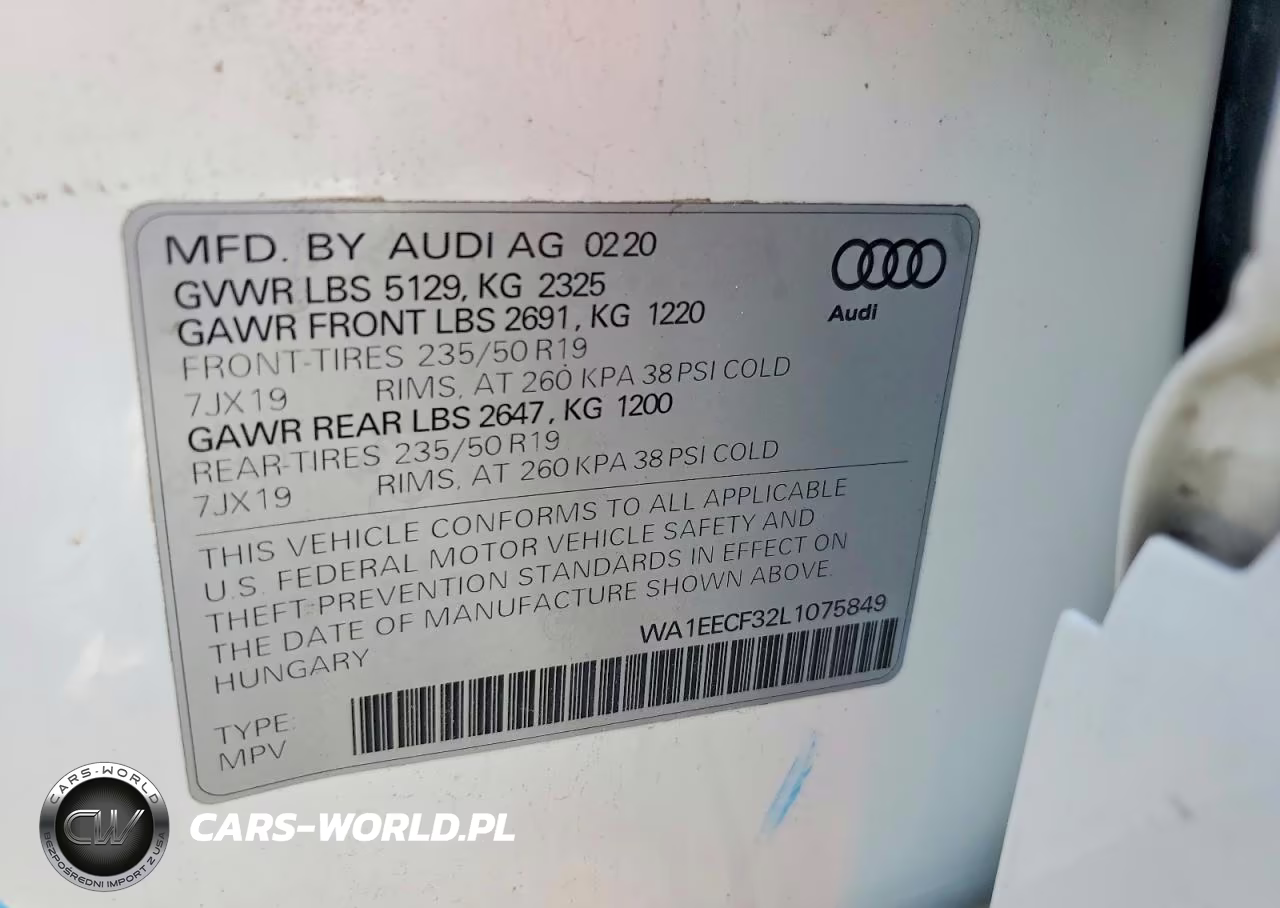 2020 Audi Q3 Premium Plus S-Line VIN:WA1EECF32L1075849 - 13