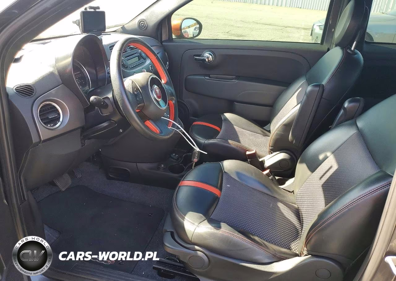2015 Fiat 500 Electric VIN:3C3CFFGE5FT749795 - 7
