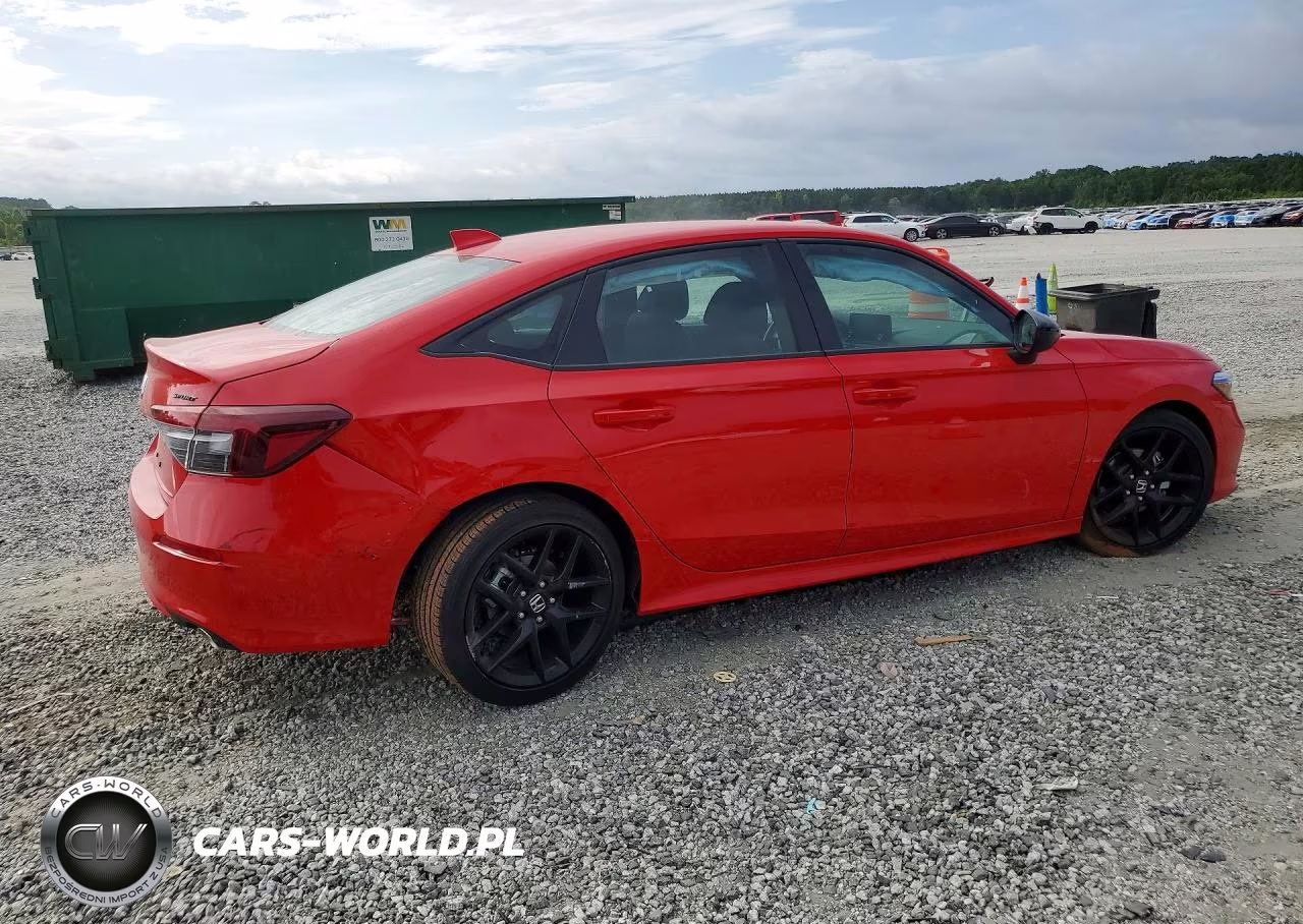 2026 Honda Civic Sport VIN:2HGFE2F54TH592398 - 3