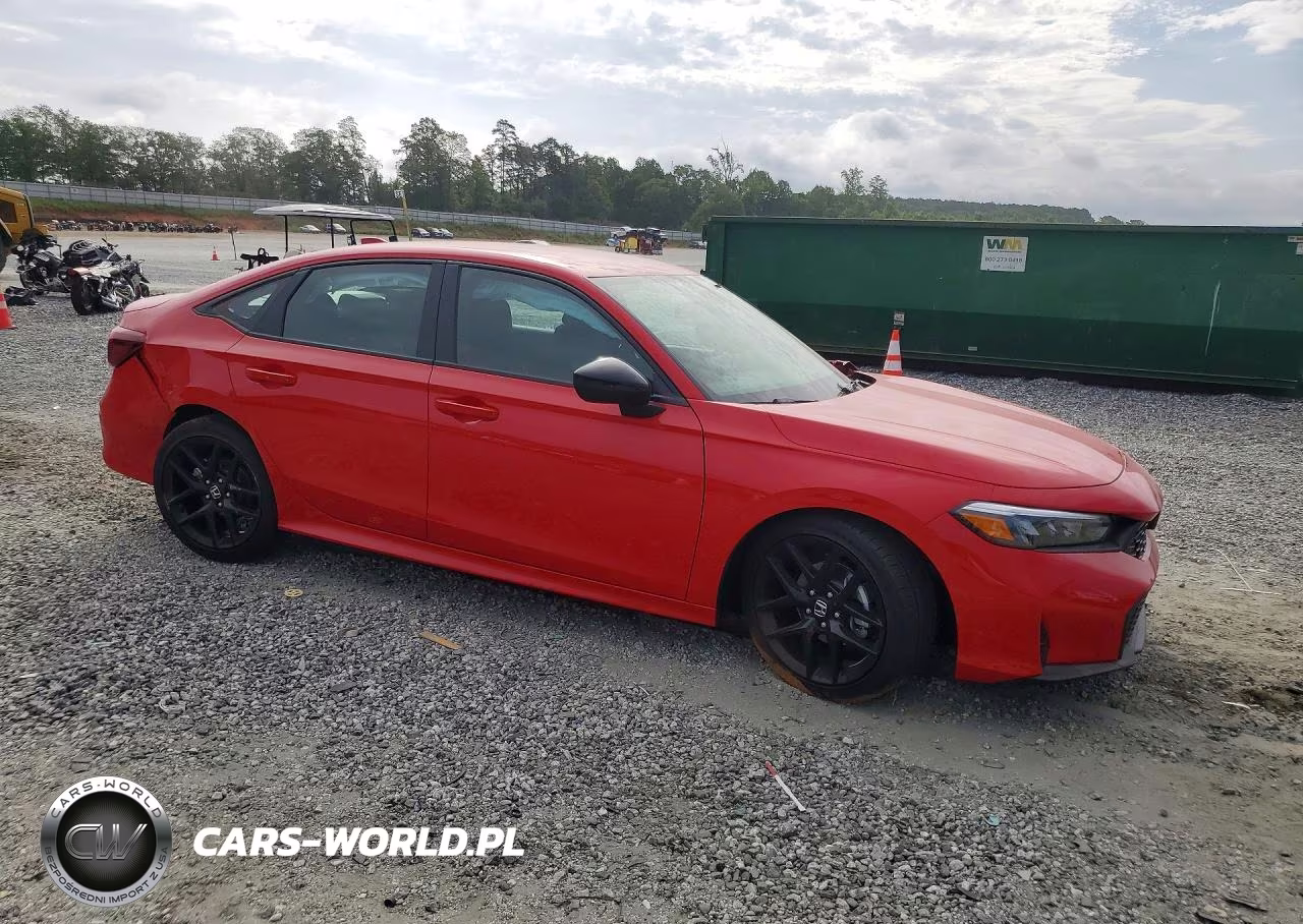 2026 Honda Civic Sport VIN:2HGFE2F54TH592398 - 4