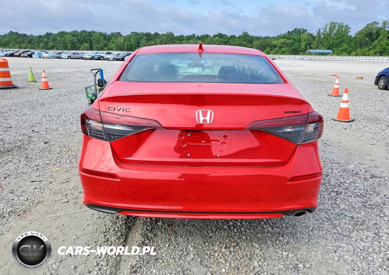 2026 Honda Civic Sport VIN:2HGFE2F54TH592398 - 6
