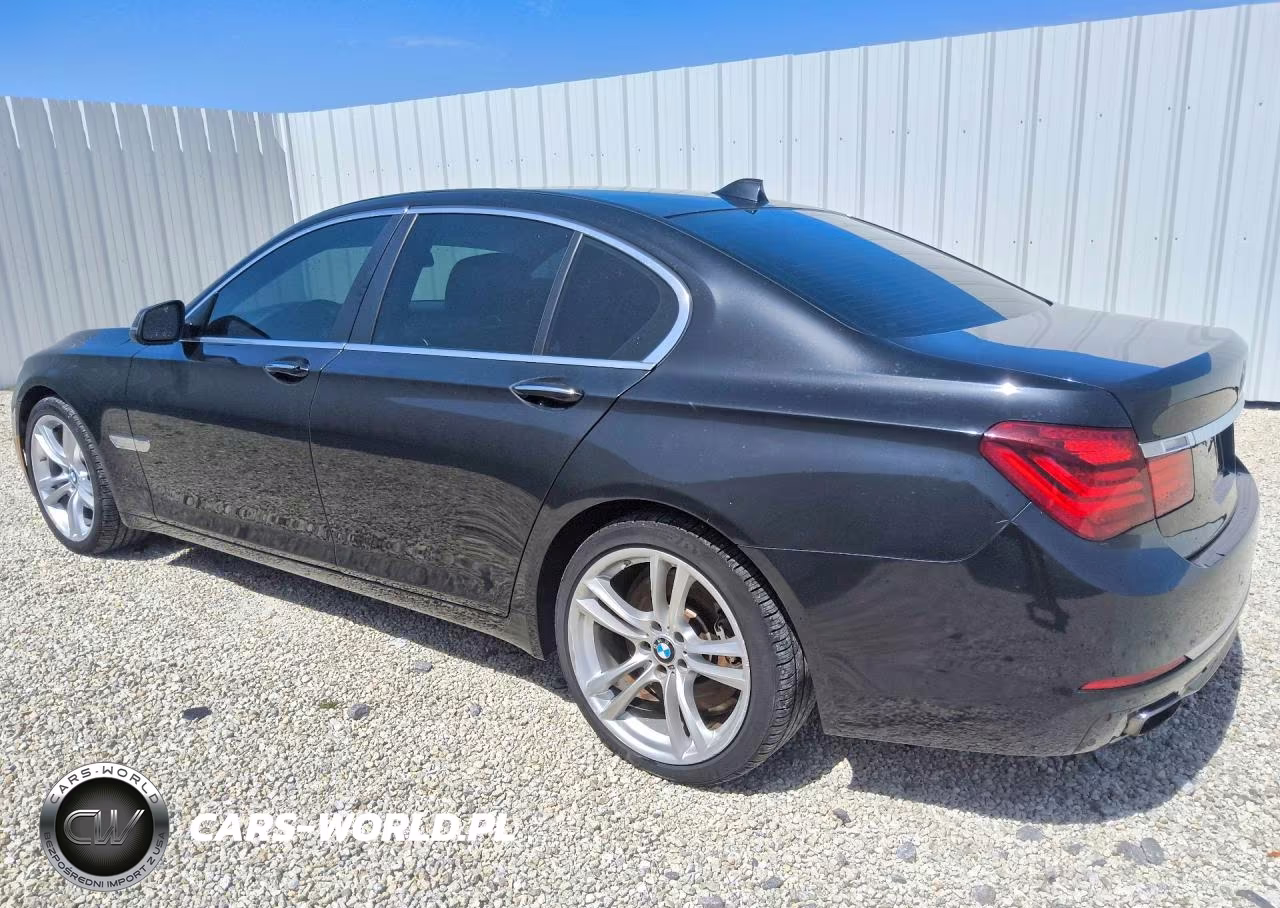 2013 BMW 750 I VIN:WBAYA8C55DC996578 - 2