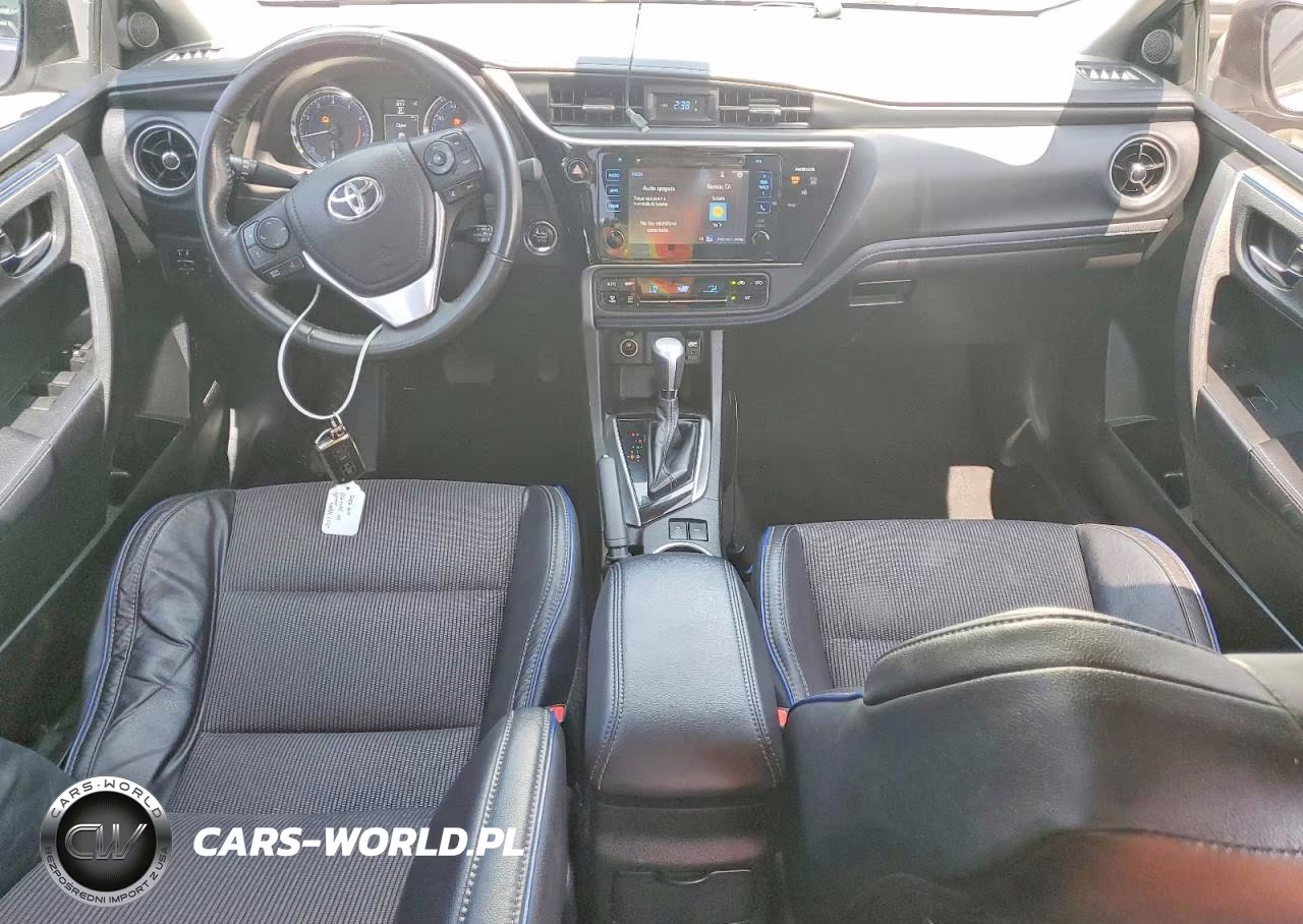 2017 Toyota Corolla Se VIN:5YFBURHE3HP594005 - 8