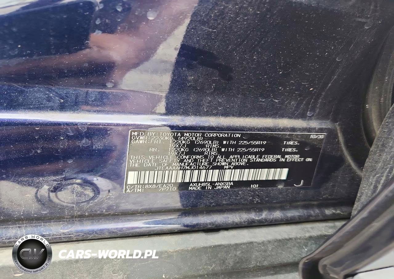 2021 Toyota Venza Limited VIN:JTEAAAAH7MJ014677 - 12