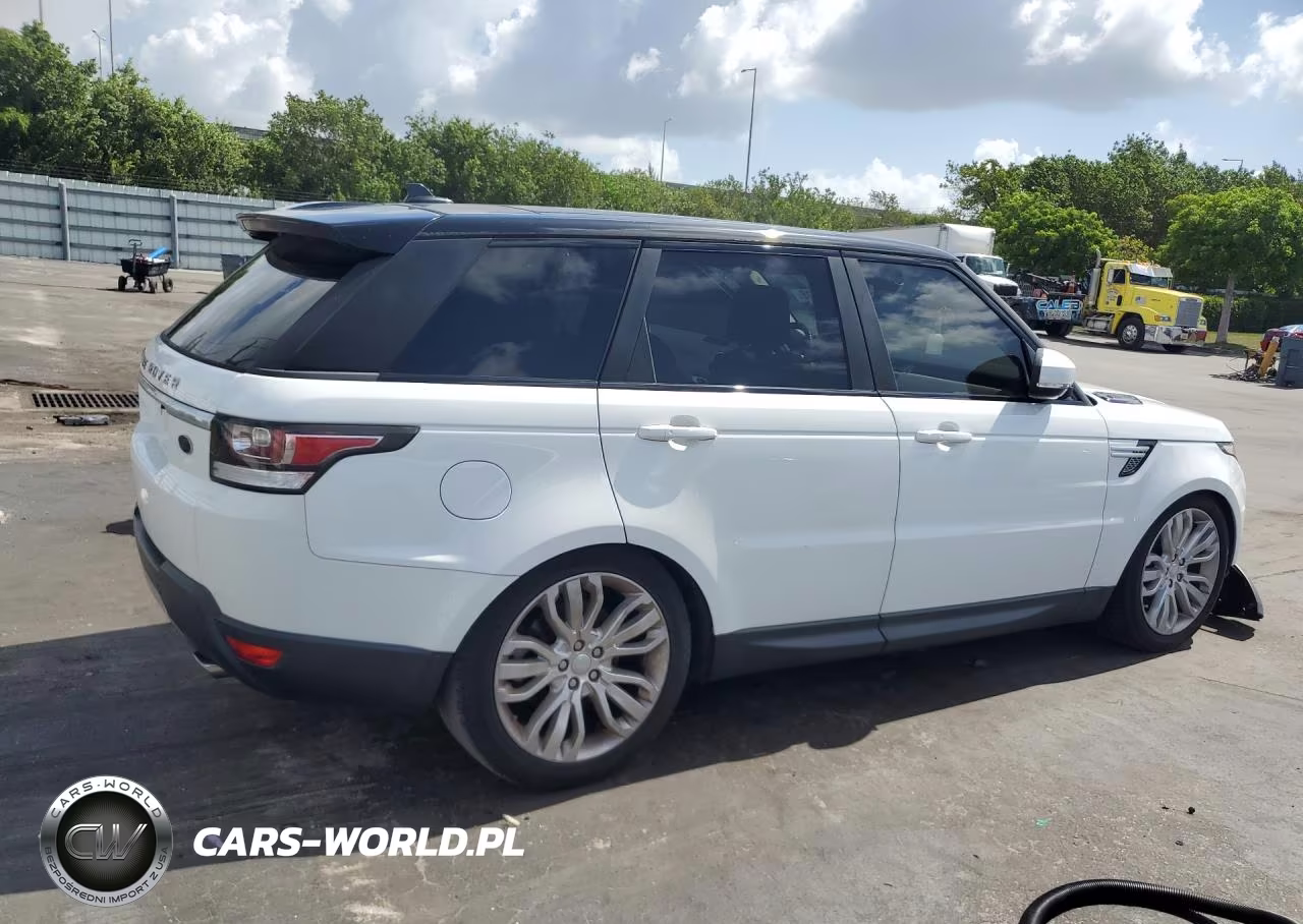 2016 Land Rover Range Rover Sport Hse VIN:SALWR2VF1GA637405 - 3
