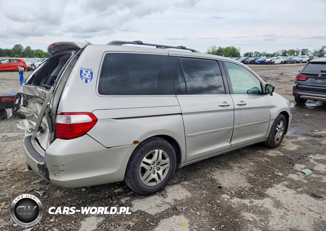 2005 Honda Odyssey Exl VIN:5FNRL38745B128476 - 3