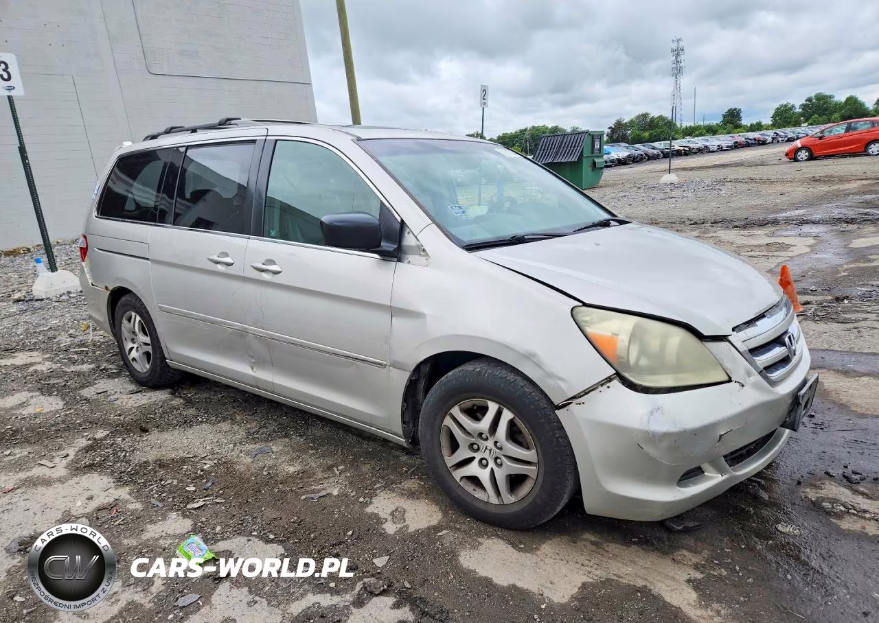 2005 Honda Odyssey Exl VIN:5FNRL38745B128476 - 4