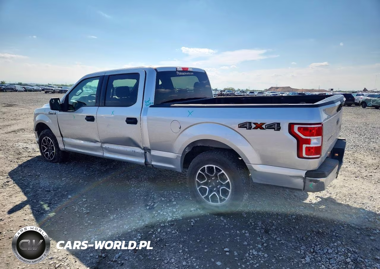 2019 Ford F150 Supercrew VIN:1FTFW1E58KFB96689 - 2