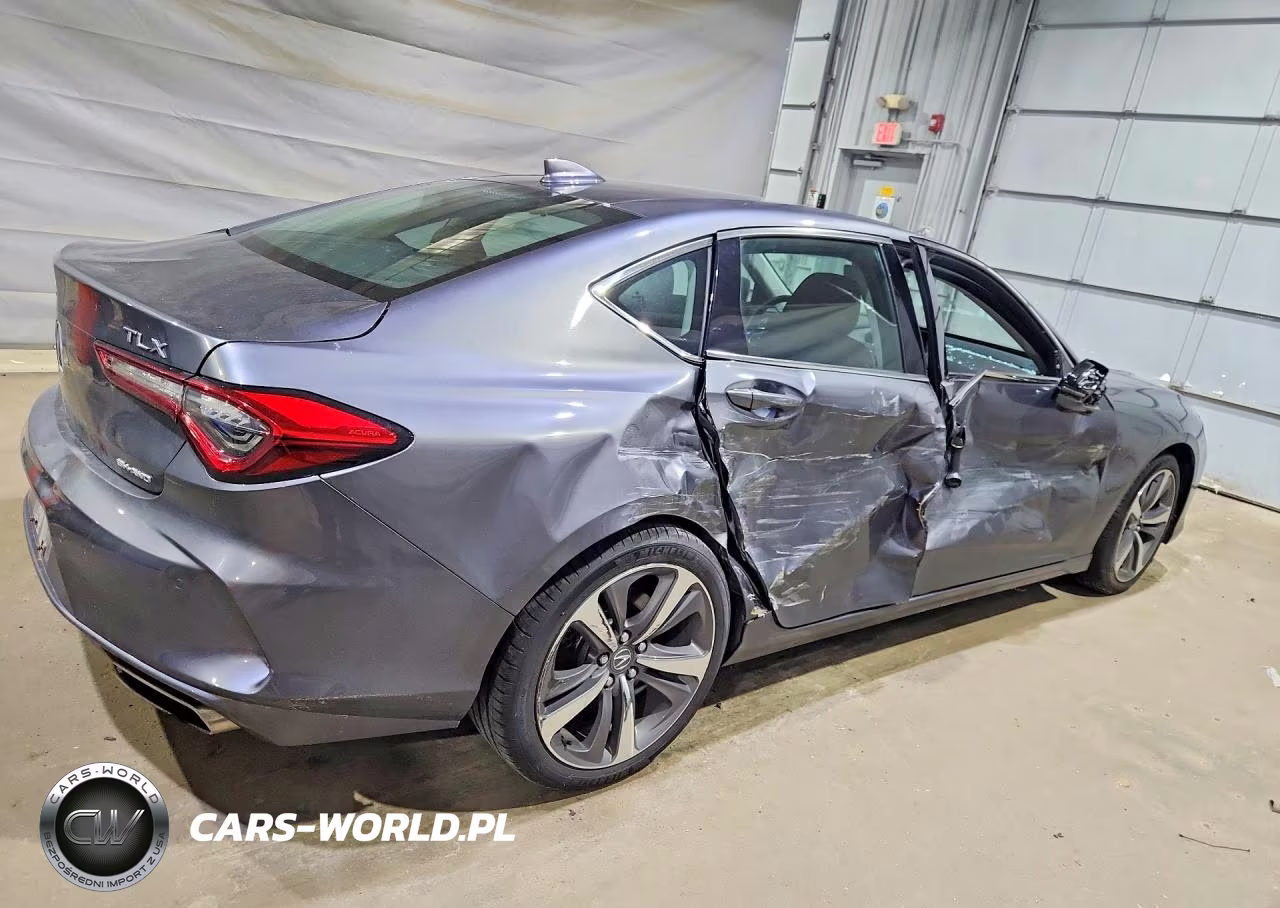 2021 Acura Tlx Advance VIN:19UUB6F60MA000382 - 3