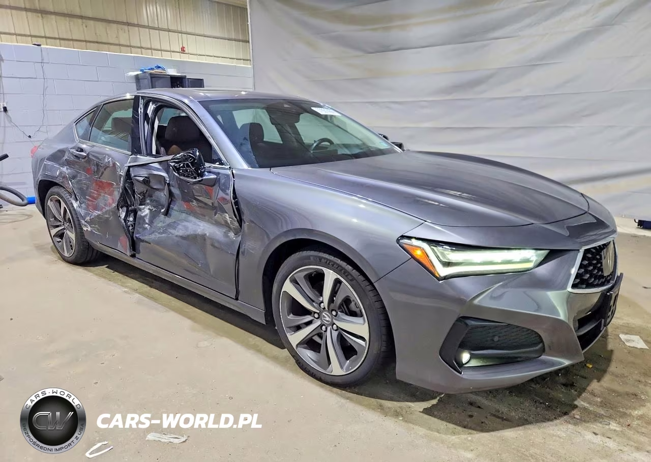 2021 Acura Tlx Advance VIN:19UUB6F60MA000382 - 4