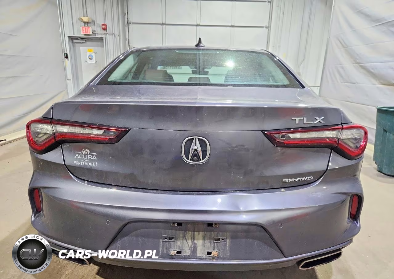 2021 Acura Tlx Advance VIN:19UUB6F60MA000382 - 6