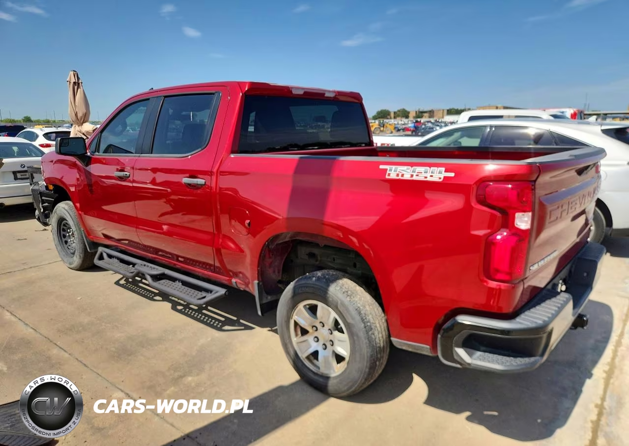 2022 Chevrolet Silverado 1500 Ltd 4Wd Short Bed Custom Trail Boss VIN:1GCPYCEK8NZ138763 - 2