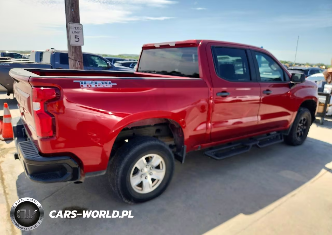 2022 Chevrolet Silverado 1500 Ltd 4Wd Short Bed Custom Trail Boss VIN:1GCPYCEK8NZ138763 - 3