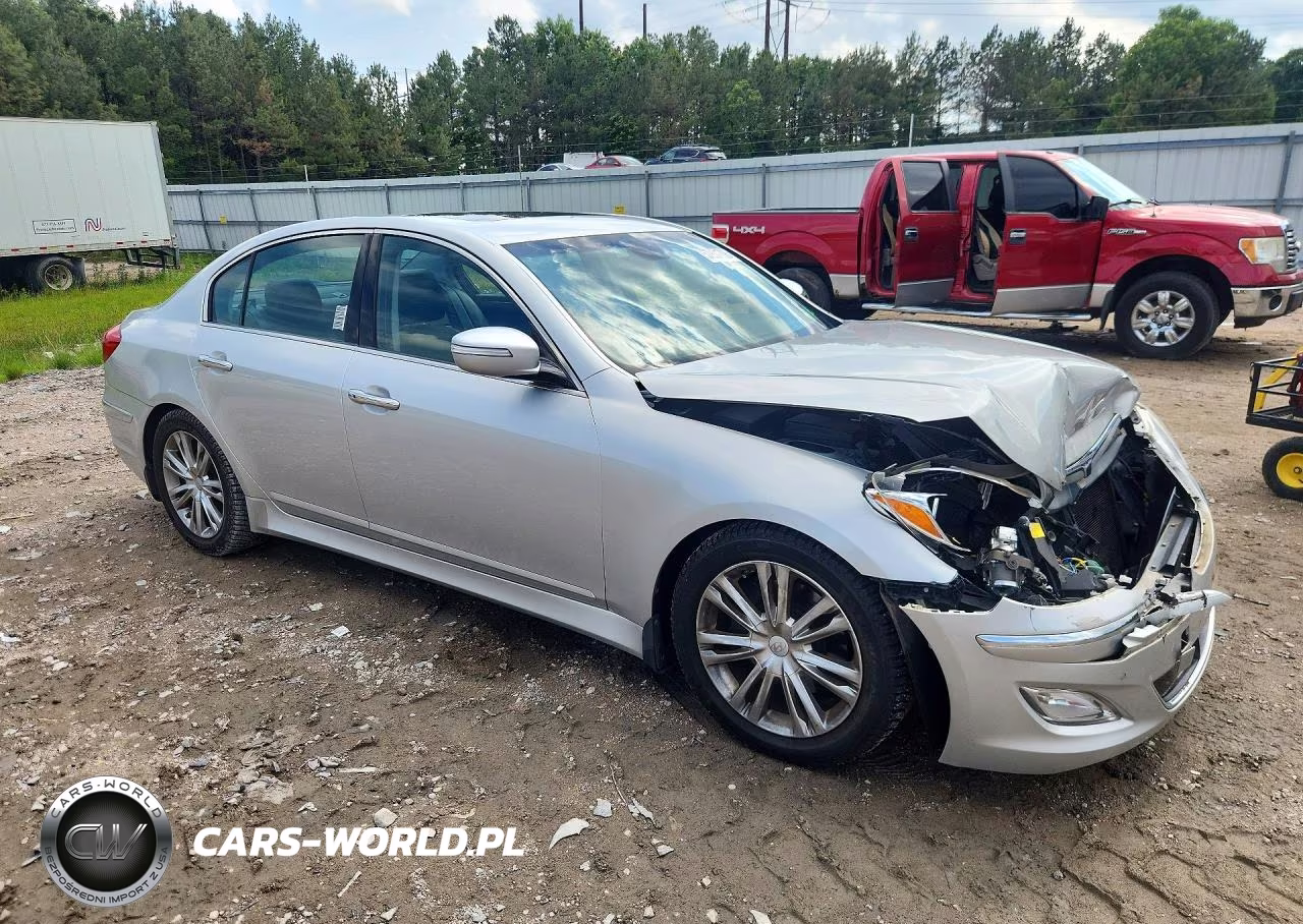 2013 Hyundai Genesis 3.8L VIN:KMHGC4DDXDU233758 - 4