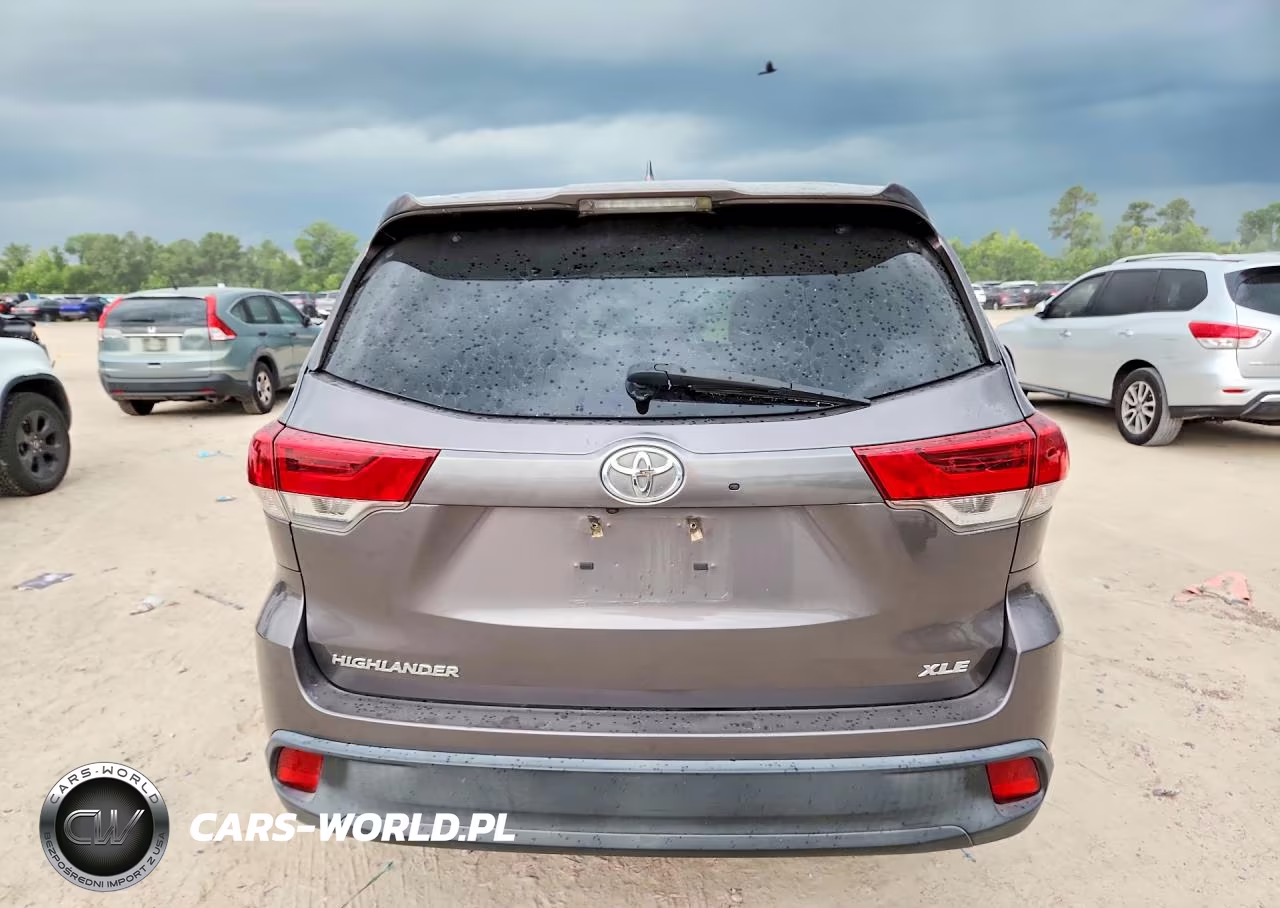 2019 Toyota Highlander Xle VIN:5TDKZRFH2KS318315 - 6