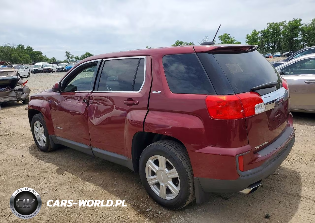 2016 GMC Terrain Sle VIN:2GKFLSEK3G6351434 - 2
