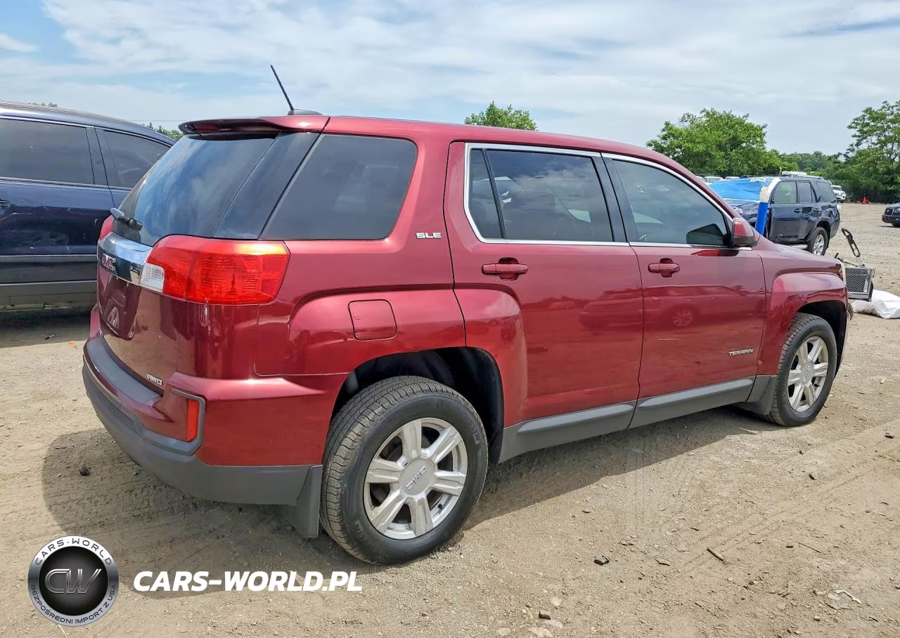 2016 GMC Terrain Sle VIN:2GKFLSEK3G6351434 - 3