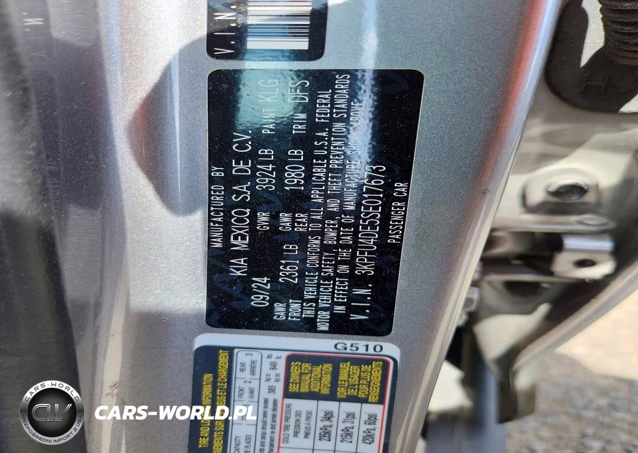 2025 Kia K4 VIN:3KPFU4DE5SE017673 - 13