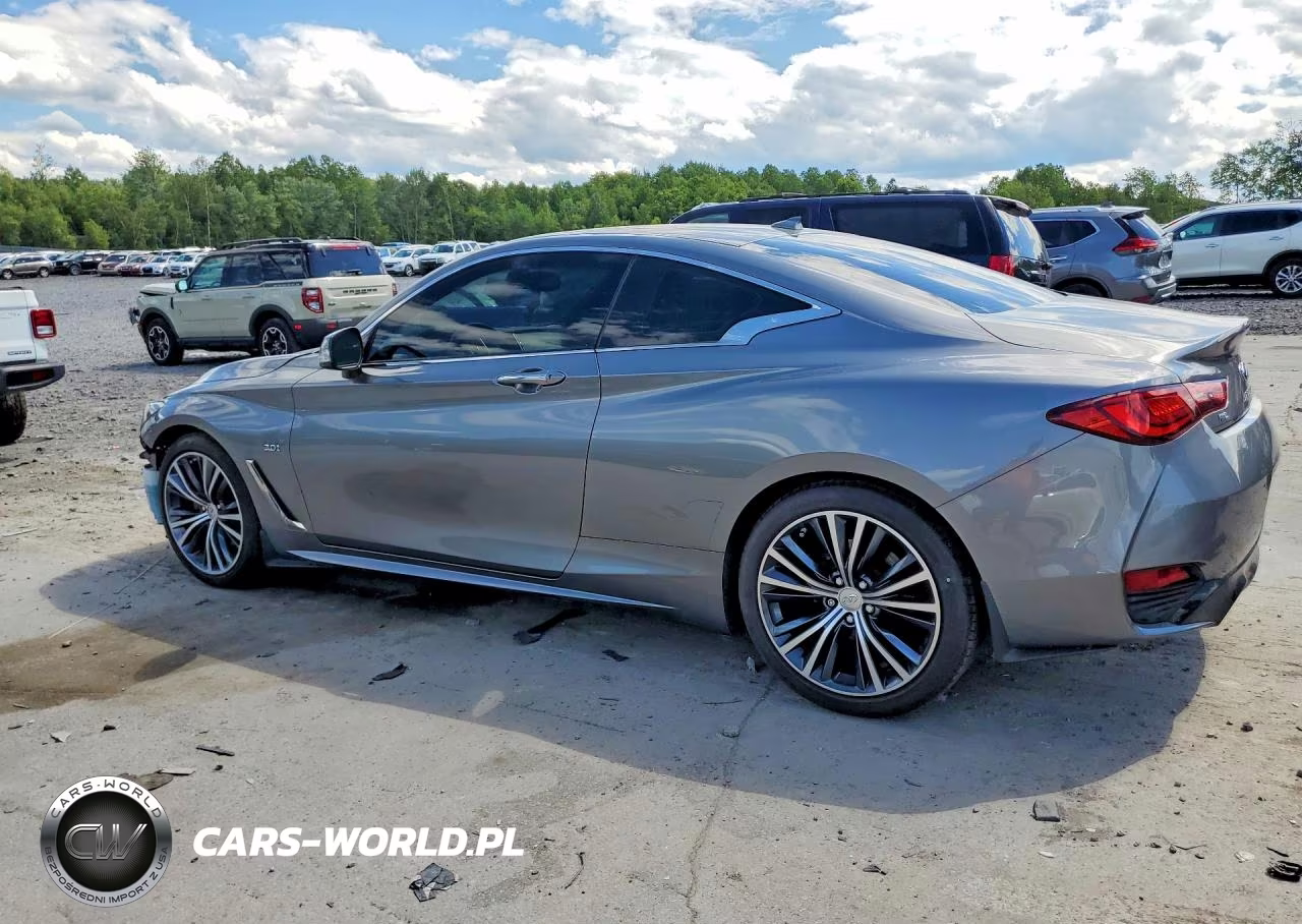 2018 Infiniti Q60 3.0T Luxe VIN:JN1EV7ELXJM390198 - 2