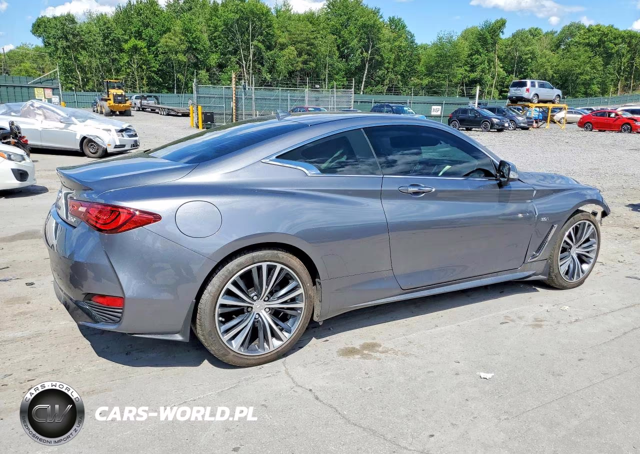 2018 Infiniti Q60 3.0T Luxe VIN:JN1EV7ELXJM390198 - 3